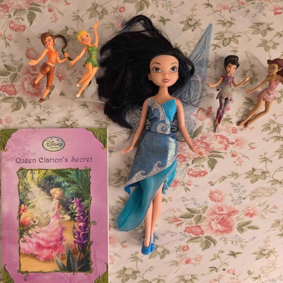 Disney Fairies - Pixie Hollow Doll & toy lot - Picture 1 of 2